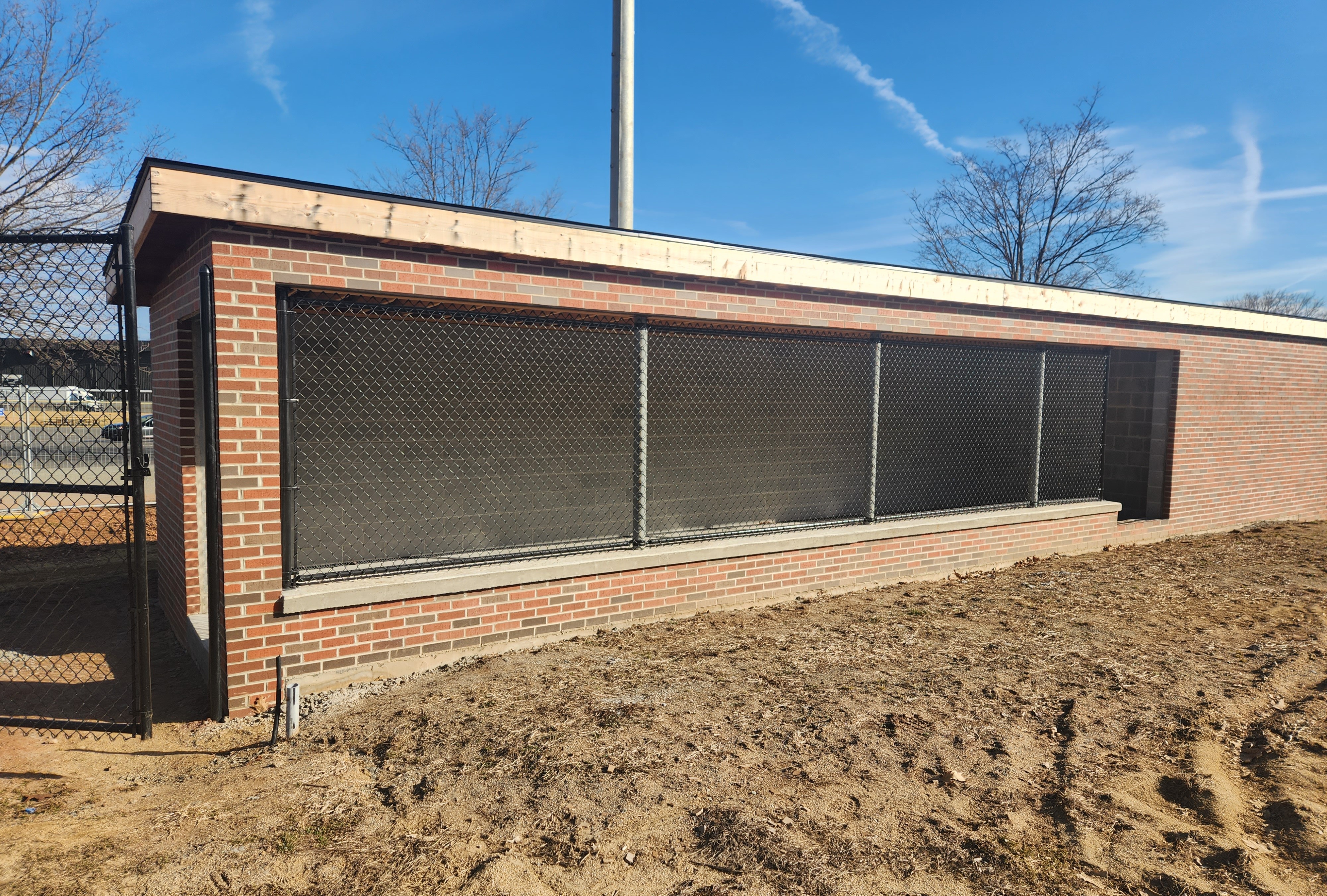 dugout fencing