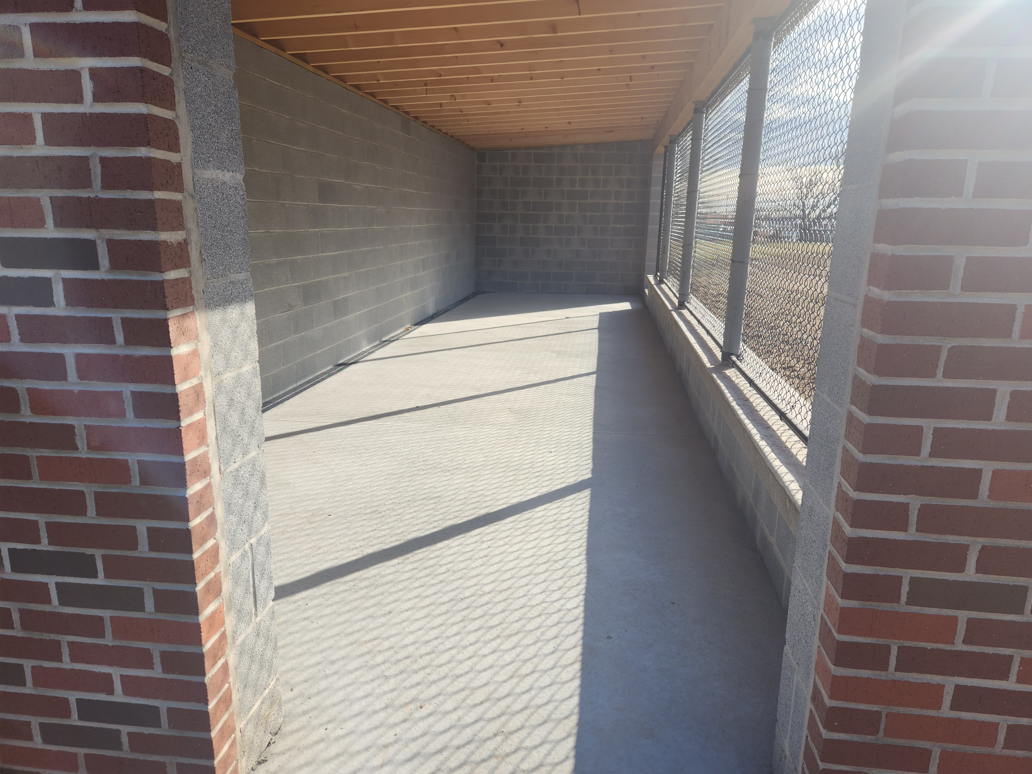 dugout concrete