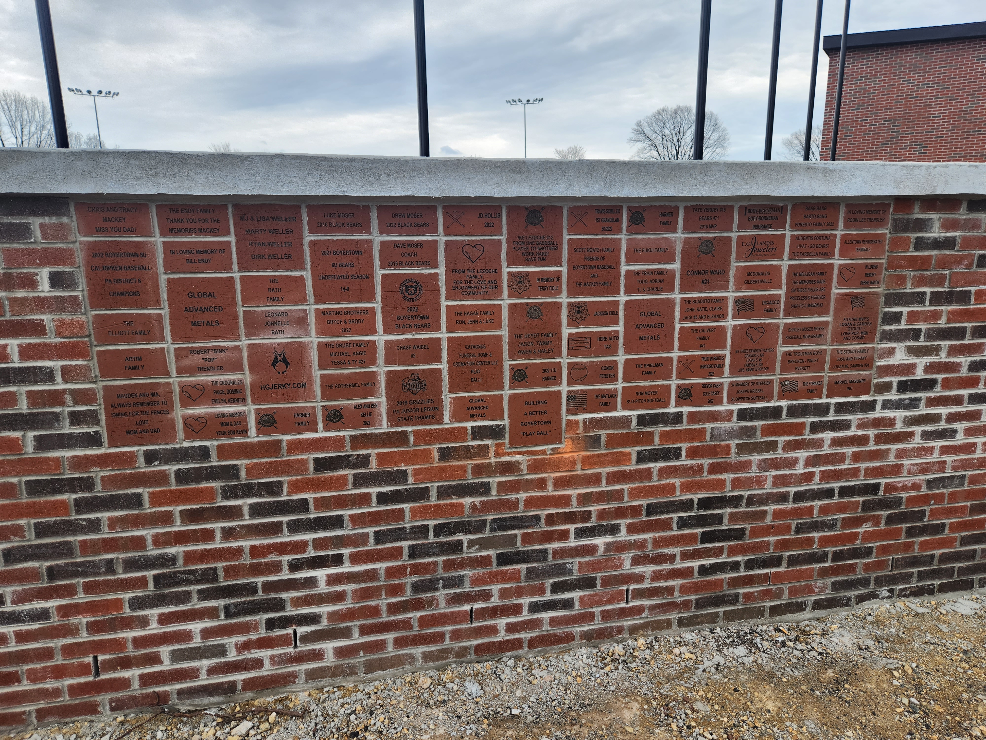 commemorative bricks