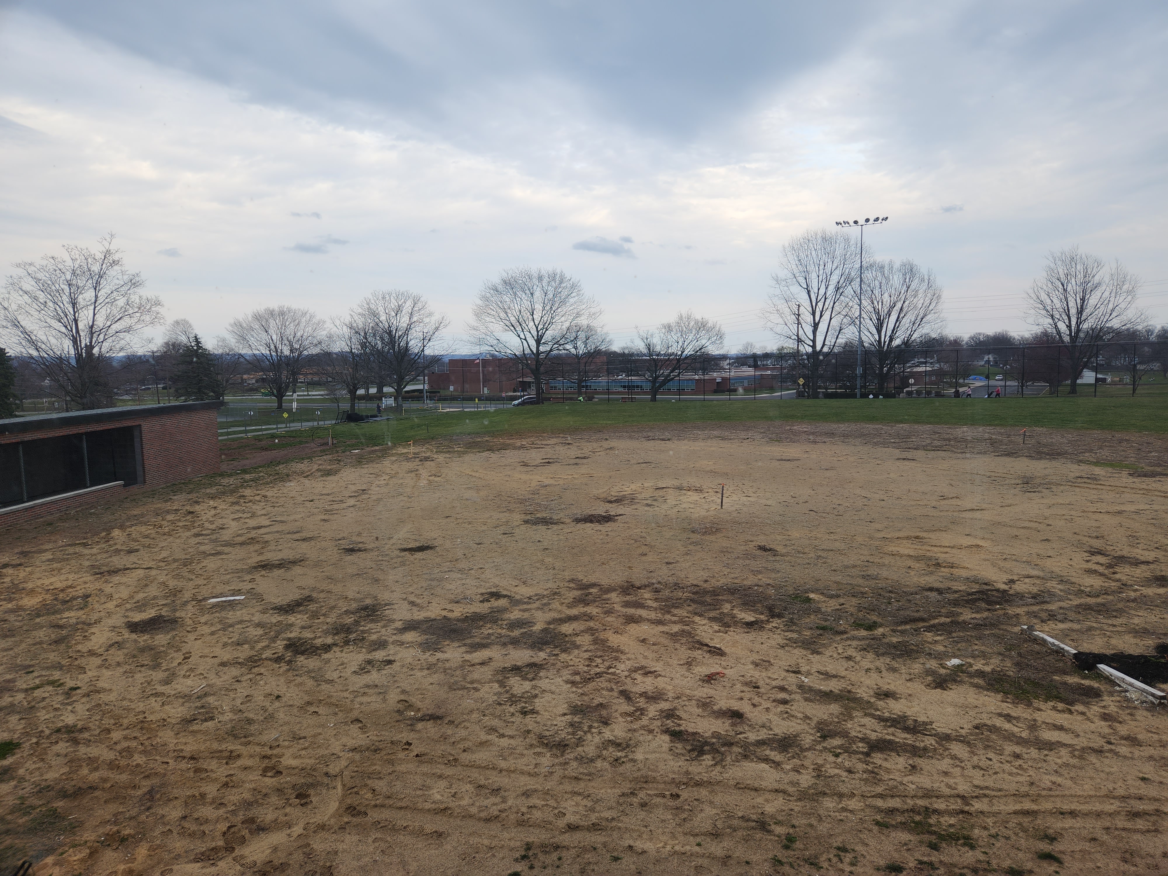 field view from press box