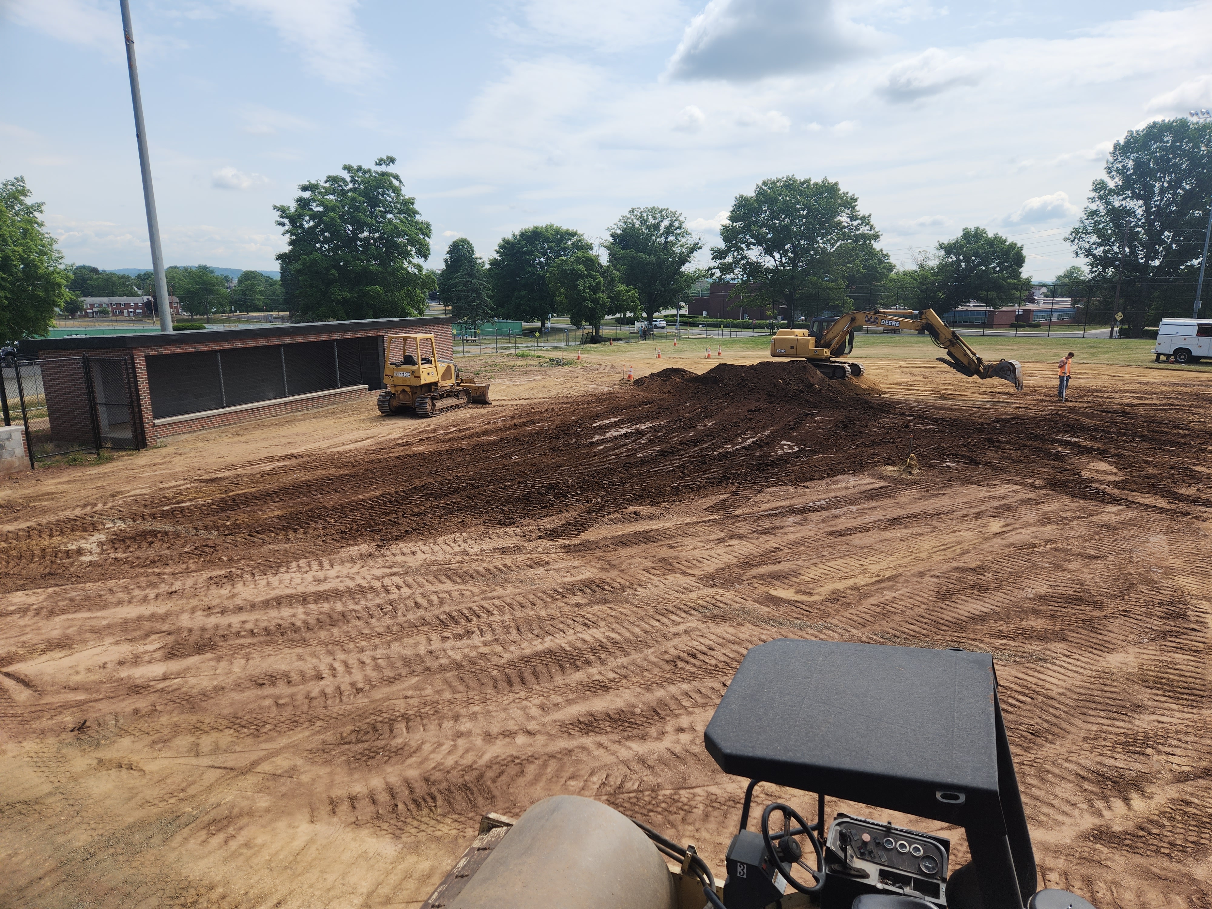 infield excavation