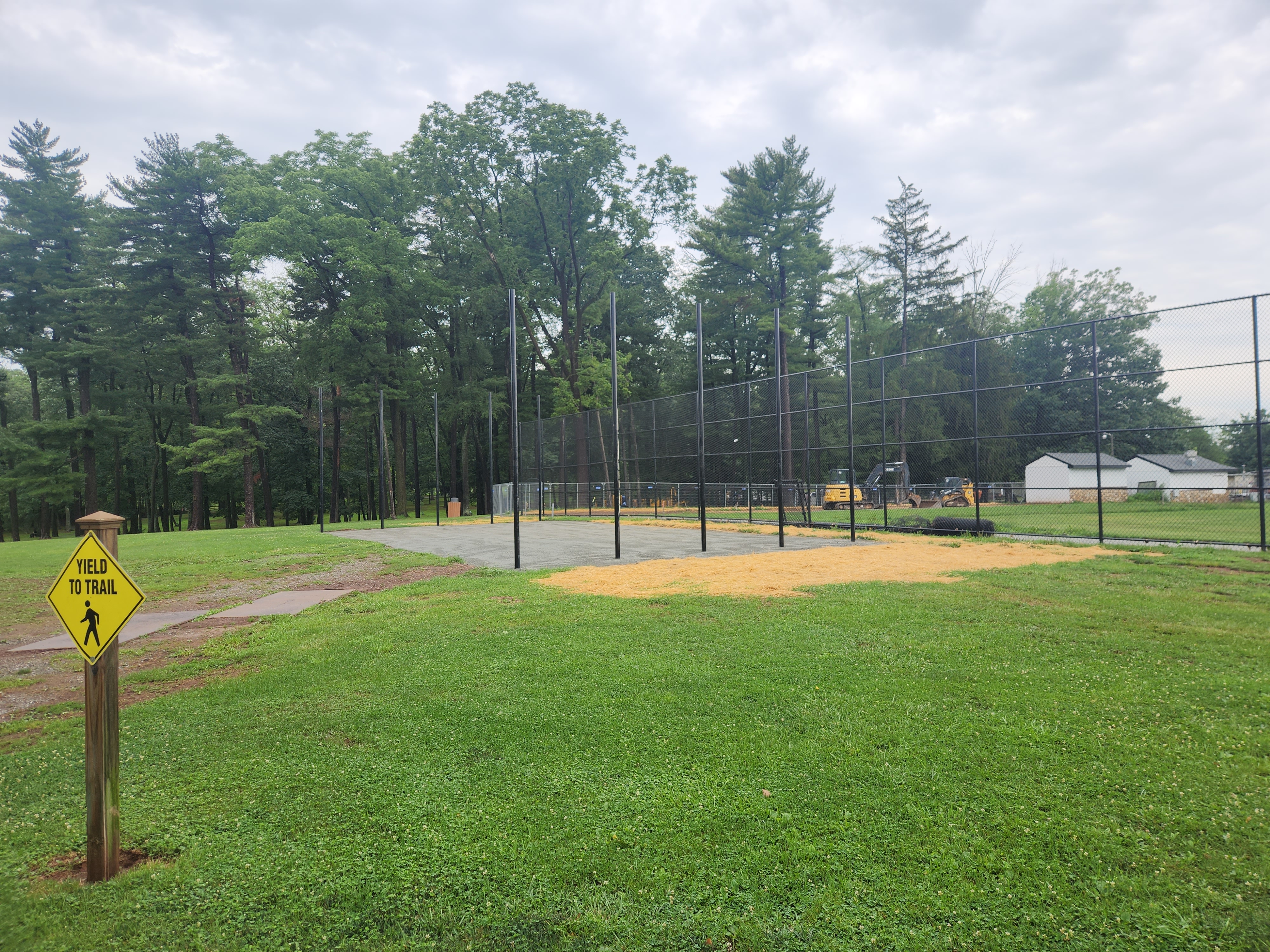 batting cage poles