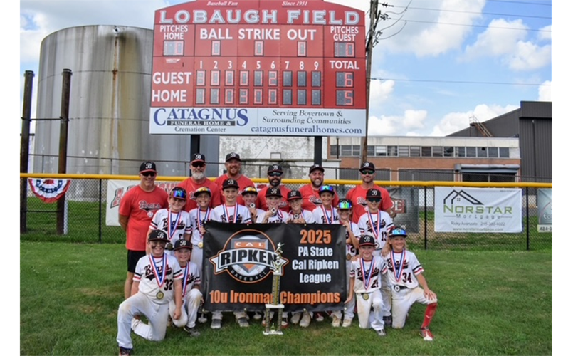 9-10U B Won the Iron Man State Title!