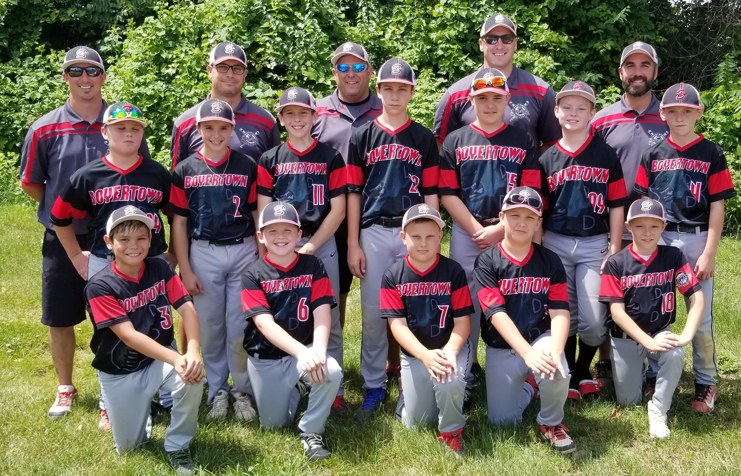 11U Team photo