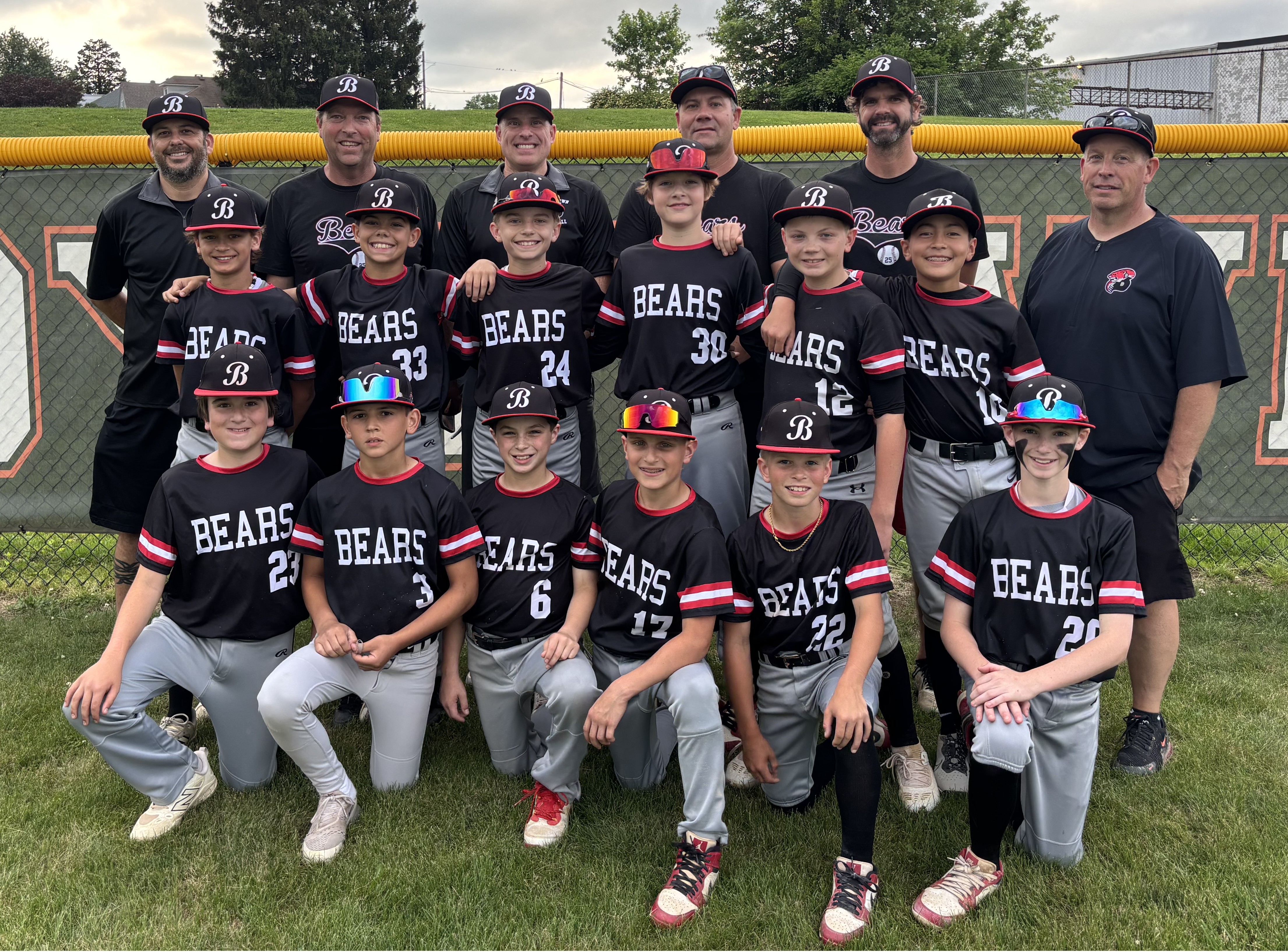 11U Team photo